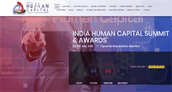 Desktop Screenshot of indiahumancapitalsummit.com